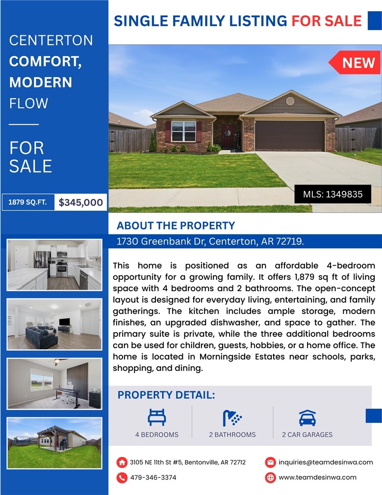 Morningside Estates Ph 4 Centerton - Residential