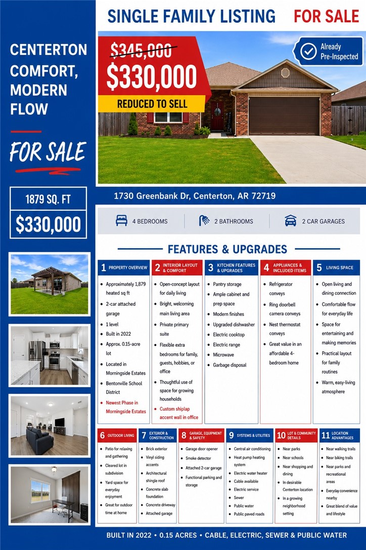 Morningside Estates Ph 4 Centerton - Residential