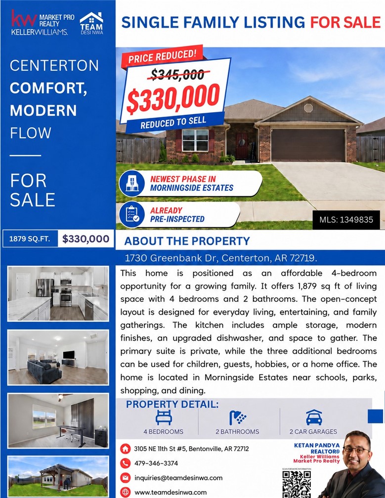 Morningside Estates Ph 4 Centerton - Residential