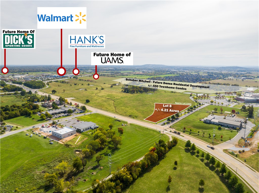 MILLS FARM COMMERCIAL-ROGERS - Land