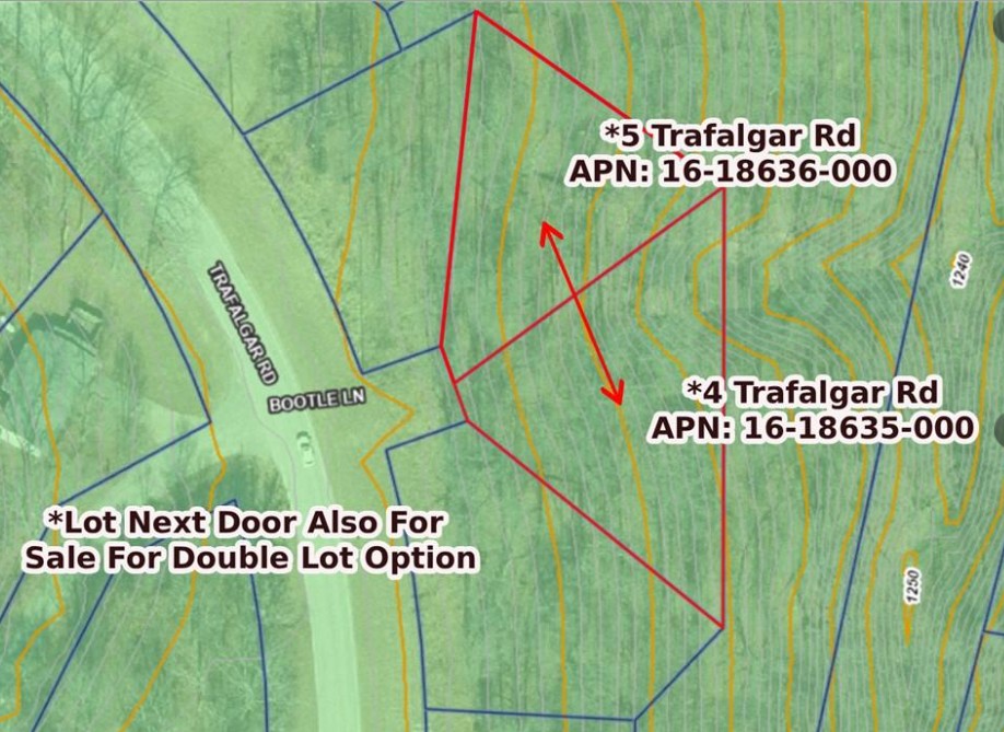 Buildable lot off Trafalgar Road, 0.30 acres. Close to Bella Vista Way (71-B) Town Center. Quick way to Bentonville and I-49. Walking distance to Flo-Ride Bike Trails. Perc test available upon request. Lot corners are approximately flagged for your convenience in showings. Friendly seller financing is available. Showings by appointment only. This lot along with the lot adjacent to it (MLS 1349284), (TBD - 2 Trafalgar Road, Bella Vista, Ar. 72714) makes for a very nice broad piece of land with more options for building at a combined 0.67 acres. Flexible on price if interested in purchasing both lots together!
