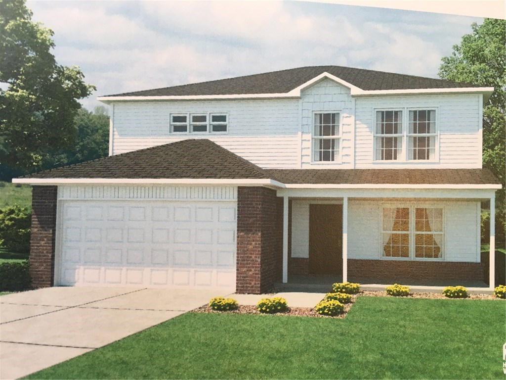 Take Exit 86 go West 4.5 miles, turn right onto Tater Black Road, turn left onto Town Vu and then left onto Granite Street. The model home is located at the corner of Granite Street and Fieldstone Blvd.