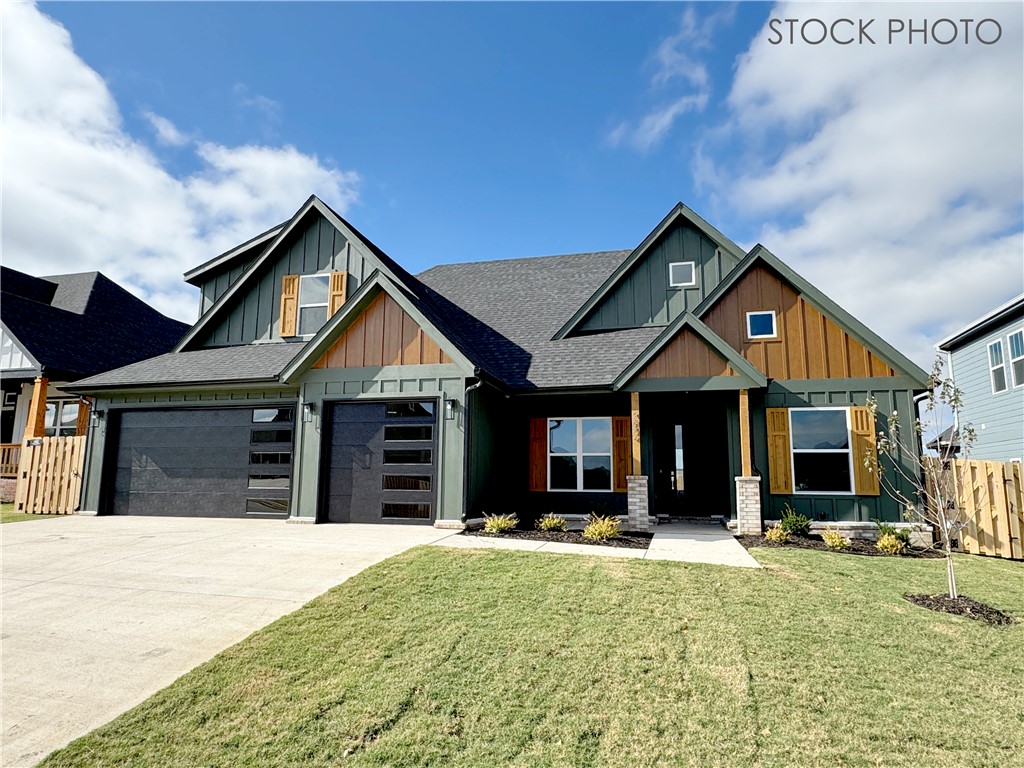 Stunning home in the desired Crescent View Subdivision Phase 2! Great floor plan with primary suite downstairs along with bedroom 2, full bathroom, office, and laundry room. Upstairs has bedrooms 3-4, full bathroom, and bonus room or 5th bedroom. Kitchen is a cooks dream with large island, gas cooktop, built-in microwave and oven. Open concept makes a great place for entertaining. Enjoy grilling and watching the kids play while under the large covered patio. Location can't be beat! Subdivision is across from Janie Darr Elementary. Also sits just down the street from the all new Mount Hebron Park! Kids can even go play in the Crescent View playground!