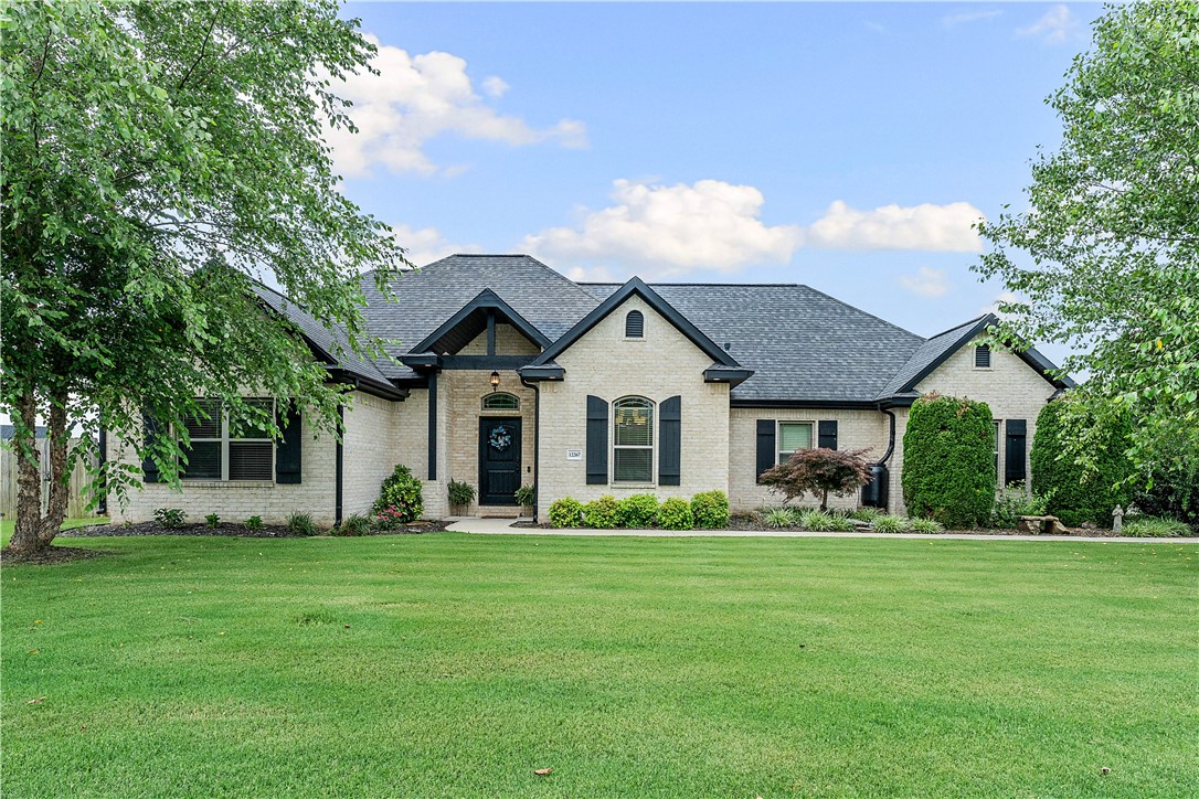Open House, 1-4pm, Sunday, June 28. This could be your Home Sweet Home in desirable Walnut Grove Acres Subdivision; conveniently located to shopping & business yet with the quiet peaceful feel of a rural area. The all-brick home on .54 acre has wonderful curb appeal; situated in a culdesac; nice landscaping; 3 car garage; spacious driveway. The large level backyard is enclosed by 8' privacy fence; wonderful for relaxing and enjoying the gunite saltwater pool (16'x32') & the covered patio with a gas-log fireplace. The home has an open floor plan to make everyday life & also entertaining easy & comfortable.  In addition to the kitchen island for barstools, there is a breakfast area & also formal dining room, which could be used as a study or extra living space if formal dining is not needed. Storage space is no problem: an abundance of cabinets, walk-in pantry, large primary closet, & storage solutions in the garage.  Can convey: refrigerators, washer/dryer, freezer, pool items, some furniture items & some equipment.