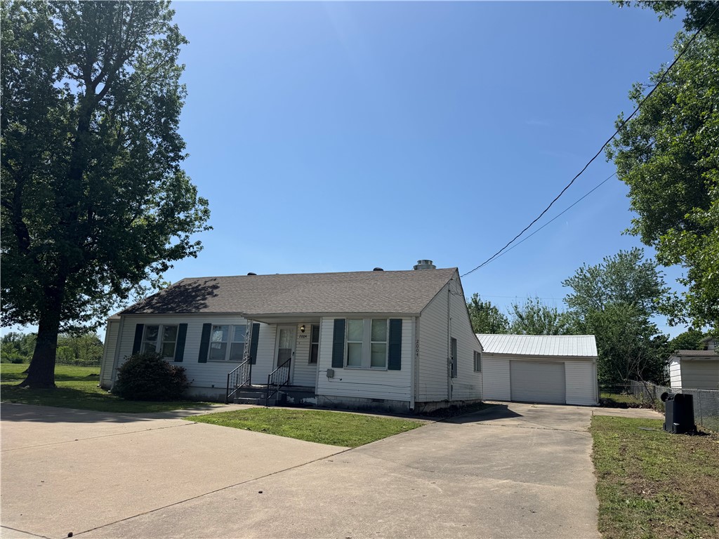 This residence has been utilized for Meals on Wheels for several years. Meals were prepared within the kitchen. 3 rooms served as offices. There is a separate storage building on the premises. 

A rare opportunity for kitchen use & food delivery. 
Commercial kitchen. 
Space heated and air-conditioned. 
3 offices. 
Separate building for storage.