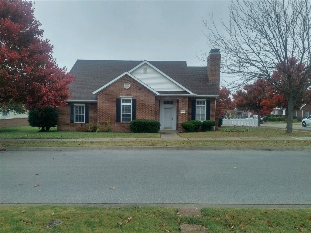 Nice brick home with white picked fence yard in Har-Ber Meadows on corner lot! Home features 3 bedrooms, 2 bathroom, 2 car garage, gas log fireplace in living room & large master bed & bath complete with new carpet and tile flooring. Home has wood floors in living room & dinning room. Kitchen has brick flooring, complete with breakfast bar & nook.