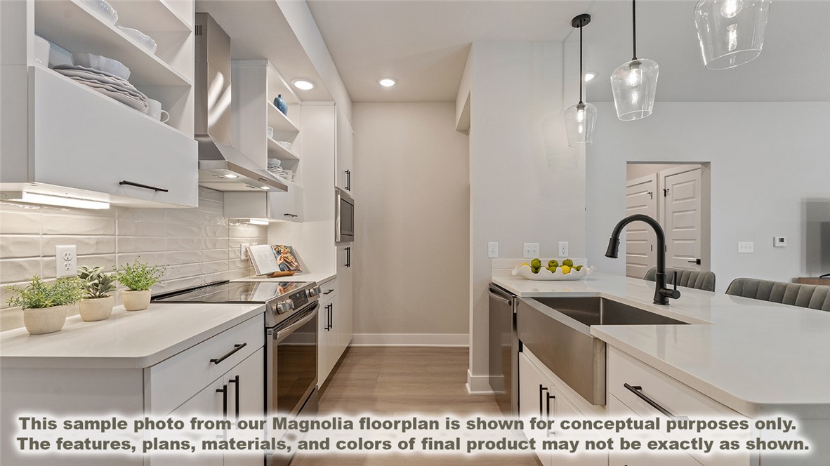 Book Your Community Tour Today!! The three-bedroom Magnolia is the largest floor plan at Medlin Park Condominiums. This expansive plan features a generous open-concept living area that seamlessly flows into a well-appointed kitchen, ideal for entertaining and everyday living.
The primary bedroom suite is a true retreat, offering privacy and relaxation, complete with a spacious walk-in closet and en-suite bathroom. The additional bedrooms are generously sized, providing flexibility for guests, a home office, or hobbies. 

Medlin Park offers exceptional on-site amenities: a clubhouse with café area, refreshing pool, dog park, scenic fishing pond, and pickleball courts. Ideally located in southeast Bentonville, with easy access from I-49, residents will have direct access to the Greenway for walking & biking. Close to major employers like Northwest Medical and the new Walmart campus, as well as nearby attractions like Horsebarn Park, The Momentary, and downtown shopping and dining.