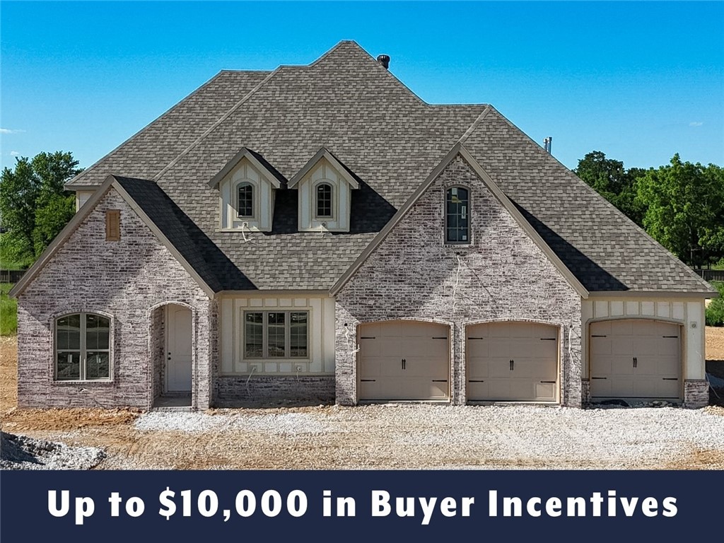 Up to $10,000 in buyer incentives available, including $6,500 from the builder and $3,500 from the preferred lender. These incentives may be used toward closing costs, prepaids, or a rate buydown. The builder portion may also be used as an appliance credit. This home offers a semi-custom opportunity, with certain interior selections still available to change based on the current stage of construction. Located in County Line Square near Shaw Family Park. The Fairview opens to the main living area with a fireplace and 3 large windows. The kitchen includes a large island, GE Profile stainless steel appliances, and ceiling-height cabinets. A bedroom and full bathroom are on the main level, along with the primary suite featuring a vaulted ceiling, double vanity with centered makeup vanity, walk-in shower, and walk-in closet connected to the laundry room. Upstairs offers 3 bedrooms and a full bathroom. Fence, gutters, and blinds are included. A community pool and pavilion are coming soon for residents to enjoy.