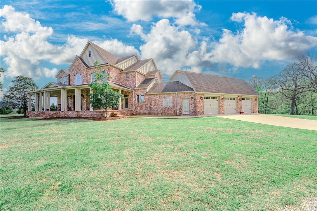 This Entertainer's dreams is back on the market! Gorgeous recently remodeled 3 bed, 5 bath, 3 car garage on 2.04 private acres. Valuted entry, open concept. Eat-in Kitchen w/custom cabinets, 2 islands, prep sink & farmhouse sink, subzero fridge, pantry, 5 burner cooktop w/hood & double wall ovens. Great room w/20 foot ceiling, built ins, fireplace flanked by floor to ceiling windows overlooking the private backyard pergola, & Michael Jordan basketball court. Covered outdoor kitchen w/island, triple cooler fridge, wine chiller, LeGriddle, & Big Ass Fan. Primary suite includes nursery/office, & Bath w/soaker tub, rainfall shower, & walk in closet with built in shelves, drawers, and 3 tiers of hanging space. Upstairs find a game room that could be a second living area or home theater and HIDDEN SPEAKEASY! Two upper bedrooms have private baths and walk in closets. Updated wood floors, crown moldings throughout. Laundry chute, 2 half baths, bidet, whole home vacuum, 14 camera surveillance, and permanent mulch.