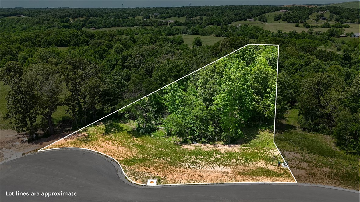 Lot 65 in Blackberry Ridge offers 1.22 acres in a scenic Fayetteville community surrounded by natural beauty. With plenty of space to build, this homesite is a great opportunity to create a home that fits your needs while still being close to everyday conveniences. Blackberry Ridge is located just minutes from I-49, with easy access to shopping, dining, schools, and more. The community also features a neighborhood pool, pavilion, and soft walking trails.