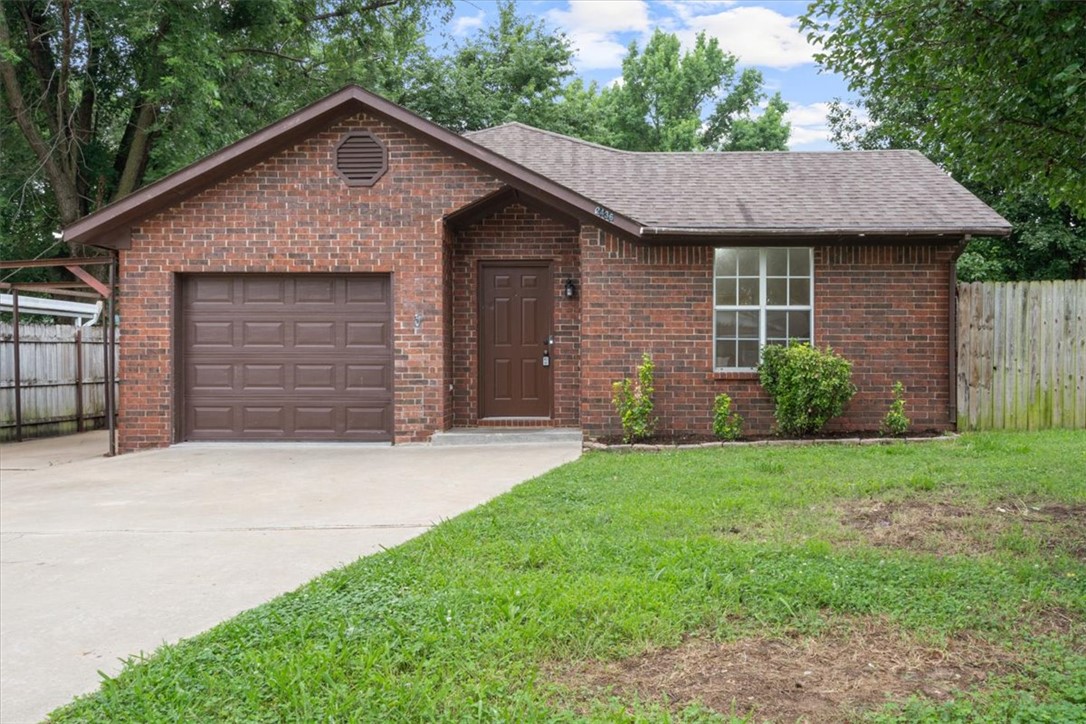 Looking for a home ON-THE-BORDER of Oklahoma? Come see this all-brick home on a large corner lot recently renovated with new paint, new fixtures, new floors, & new appliances. (Microwave vent-hood & stove) This home LIVES LARGE with a smart floorplan and lots of storage. Come see what Siloam Springs has to offer and schedule your showing today.