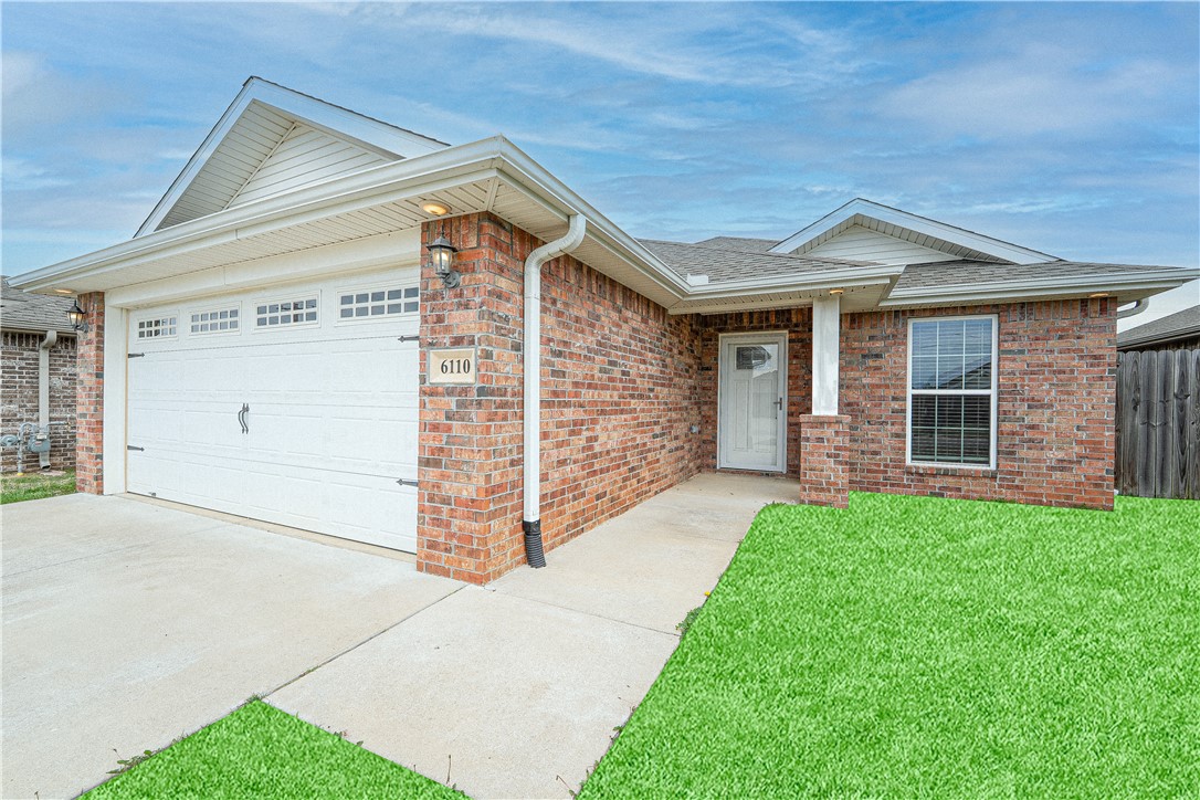 This Schuber-built beauty in Woodward Hills is the one you've been waiting for! Featuring 3 bedrooms, 2 bathrooms, and 1,600 sq ft of thoughtfully designed living space, this 2019-built home offers an almost-split floor plan with the primary suite tucked privately off its own hallway. The open-concept kitchen and living area showcases granite counters, cathedral ceilings, and a pantry — perfect for entertaining family and friends. Walk-in closets, a fenced backyard, and a 2-car attached garage add everyday practicality. Located just outside Bentonville, you'll love the peaceful setting while still being minutes from all the restaurants, trails, and culture NWA has to offer. Welcome home!