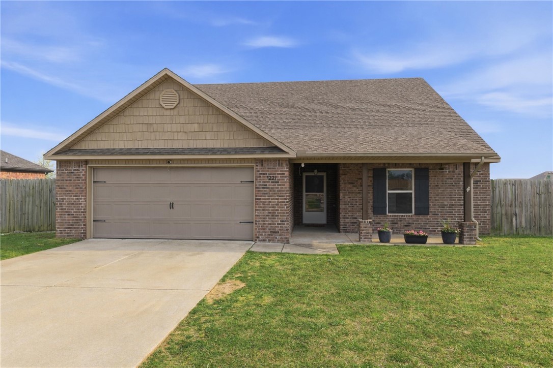 Welcome home to this charming 3-bedroom, 2-bath property in the sought-after Sundowner Ranch subdivision in Prairie Grove! With 1,537 heated square feet, this home offers the perfect blend of comfort, functionality, and modern living. Step inside to a spacious, open-concept layout ideal for both everyday living and entertaining, paired with a desirable split floor plan that provides privacy for the primary suite. Enjoy morning coffee or evening gatherings on multiple patio/deck spaces, giving you the outdoor lifestyle buyers are searching for. The 2-car attached garage adds convenience, while the low-maintenance exterior makes this home as practical as it is inviting. Located just minutes from Prairie Grove and a short drive to Fayetteville, you’ll love the balance of peaceful neighborhood living with quick access to shopping, dining, and schools. Homes in this area don’t last long—schedule your showing today!