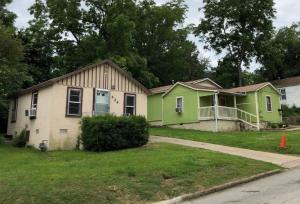 TWO HOMES - ONE PRICE. 424 W. Sherman is a 1BR/1BA home with approximately 440 square feet and currently rents for $450 per month. 426 W. Sherman is a 2BR/1BA home with approximately 936 square feet and has rented for $600.  Both homes are quaint and have great access to many Harrison businesses.