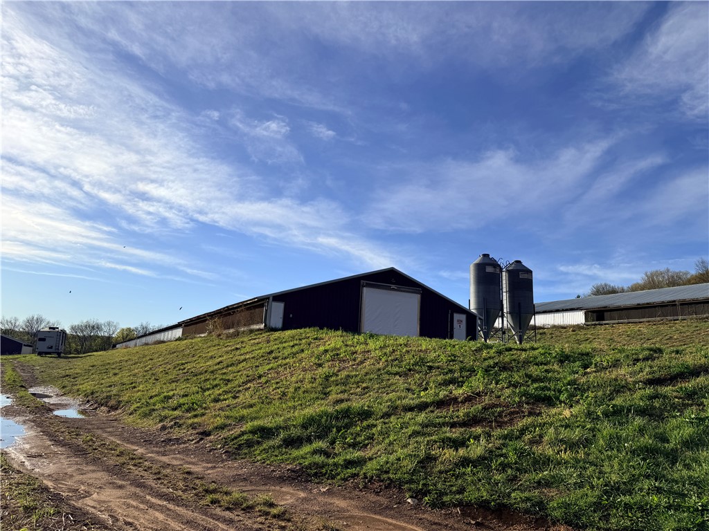 This poultry farm features four 43’ x 500' broiler houses, built in 2000, and currently in operation. The houses received significant updates in 2021, providing improvements that have supported the farm’s productivity and functionality. Farm has rural water, propane and electric. 

The property presents an excellent opportunity for anyone looking to join the poultry business. The farm is being sold as-is, with the buyer being responsible for any future upgrades or improvements required by integrators.

Potential buyers must have an appointment. Do not show up unannounced.