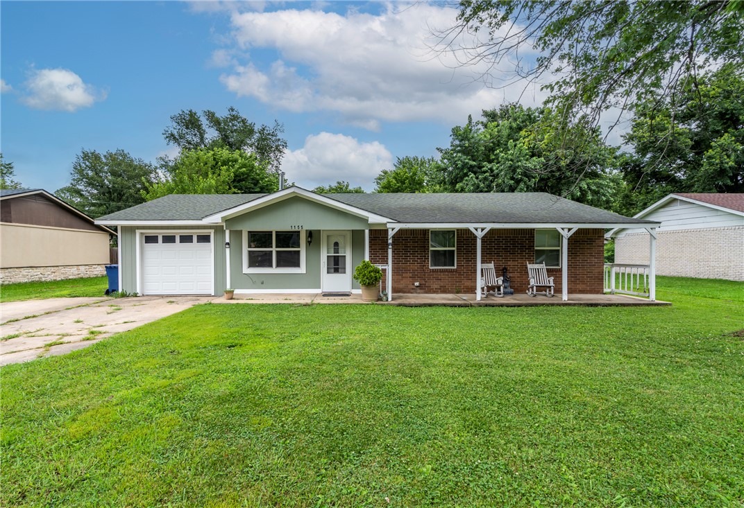 This ready-to-move-in home might just be it! Built in 1973, with many updates, this home has a comfortable 1629 square feet, offers a blend of classic design and modern comforts. The kitchen has newer cabinets and countertops, equipped with sleek stainless-steel appliances. Featuring a 2nd living room, where a cozy gas log fireplace provides a warm and inviting focal point for relaxing evenings. Large pass-through dining area connects the living areas and leads to the kitchen, making it feel open and big. The guest bedroom sizes will hold queen sized beds and the primary is arranged perfect for that king sized bed. This home extends its living space outdoors. Enjoy the privacy of your own yard, perfect for quiet contemplation or lively gatherings. New siding, upgraded flooring and spot for a free-standing stove in the main living area.