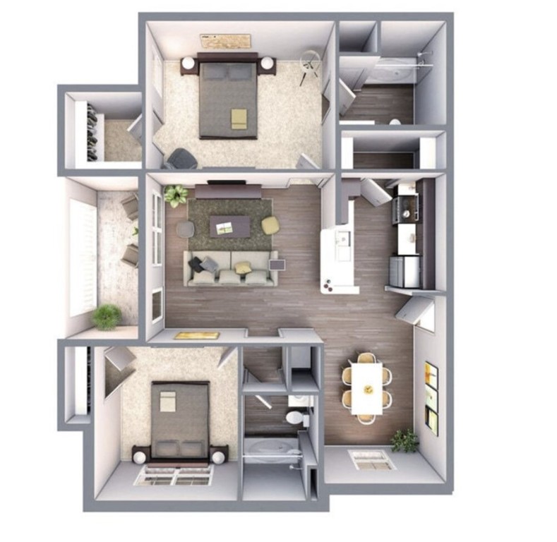 Affordable luxury living in the perfect location. The Maddox in Centerton has a 24/7 private gym, in-ground pool, dog park & dog spa, a gated community and more. Plus if you move in before April 30th, you could get one month free rent!