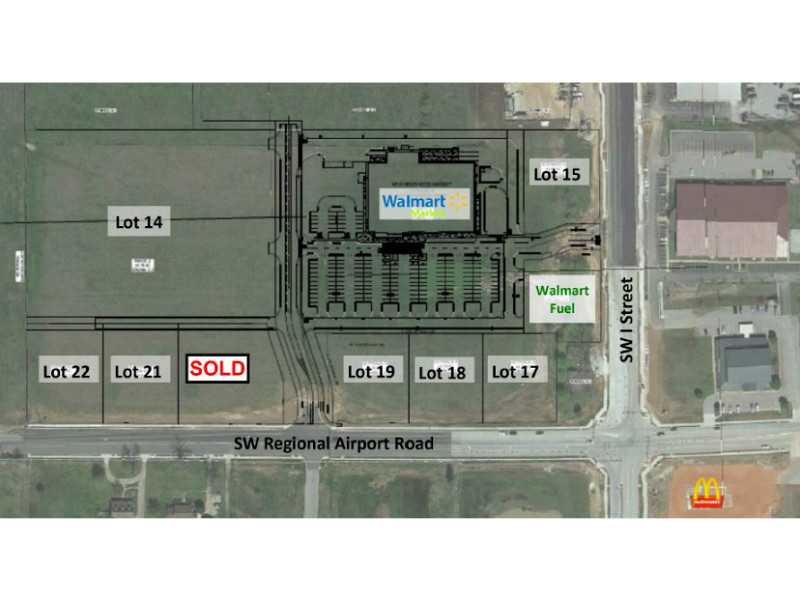 Located in Bentonville's growth corridor.  Several lots surrounding the new Neighborhood Market