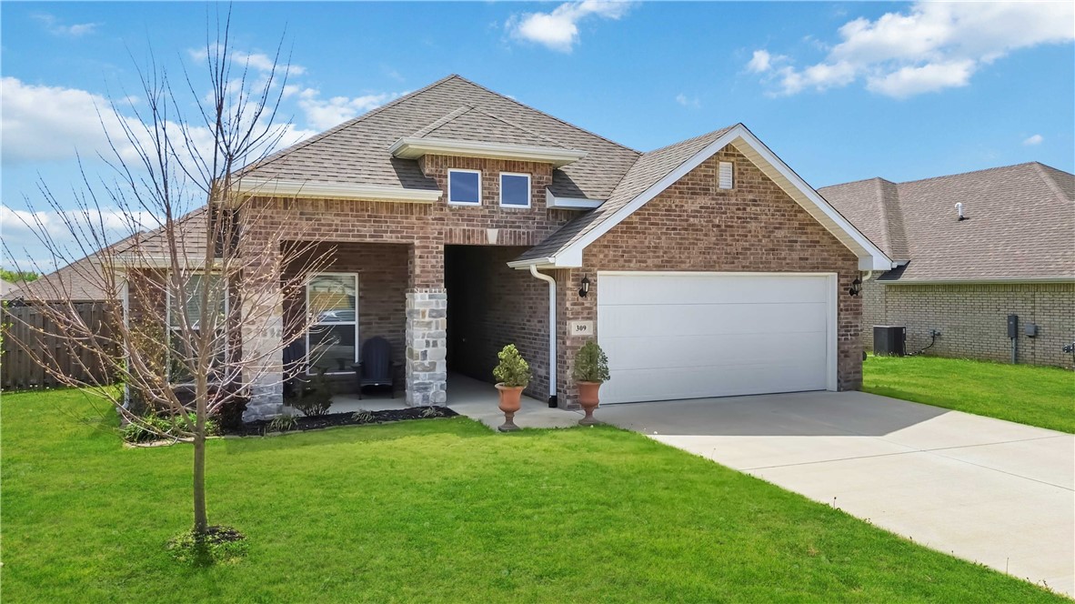 ...MOVE IN READY... Reduced Price...$365,000... Per Square Foot $182.22!!!  Beautiful Home built in 2021, purchased in 2022.  Spacious Kitchen with Corner Pantry, Beautiful Countertops & lots of cabinets.  3 bedrooms, 2 full baths,  Living room with enough space for 2 couches and chairs!  This home is located in an interior subdivision, away from busy highway noise.  With easy access to Rogers, Bentonville, or I49. Privacy Fence, Gutters, stainless steel refrigerator. Come take a look, Online, GO & Show  Appointments  approval, Seller is ready to MAKE A DEAL!!