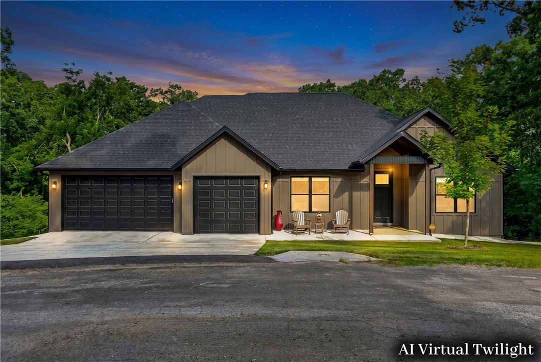 This better-than-new home offers 4 spacious bedrooms, 3 luxurious bathrooms, and all the best upgrades already completed on a near half-acre lot! A stunning 12’ sliding glass door leads to a private backyard with a sprawling patio perfect for summer entertaining. The kitchen boasts quartz countertops, custom cabinetry, and a large island. The open-concept living area features 10’ ceilings, an electric fireplace, and terrific natural light, creating a warm, inviting space. The primary suite is a retreat with a walk-in closet, custom tile shower, freestanding tub, and dual vanities. The mudroom includes a sink and provides easy access from the 3-car garage with epoxy flooring. The home also includes a spacious wooden deck and generously sized bedrooms. Thoughtfully designed with high-end finishes, this home offers both style and function in a prime location — don’t miss your chance to make it yours! Up to 1% preferred lender credit is available!