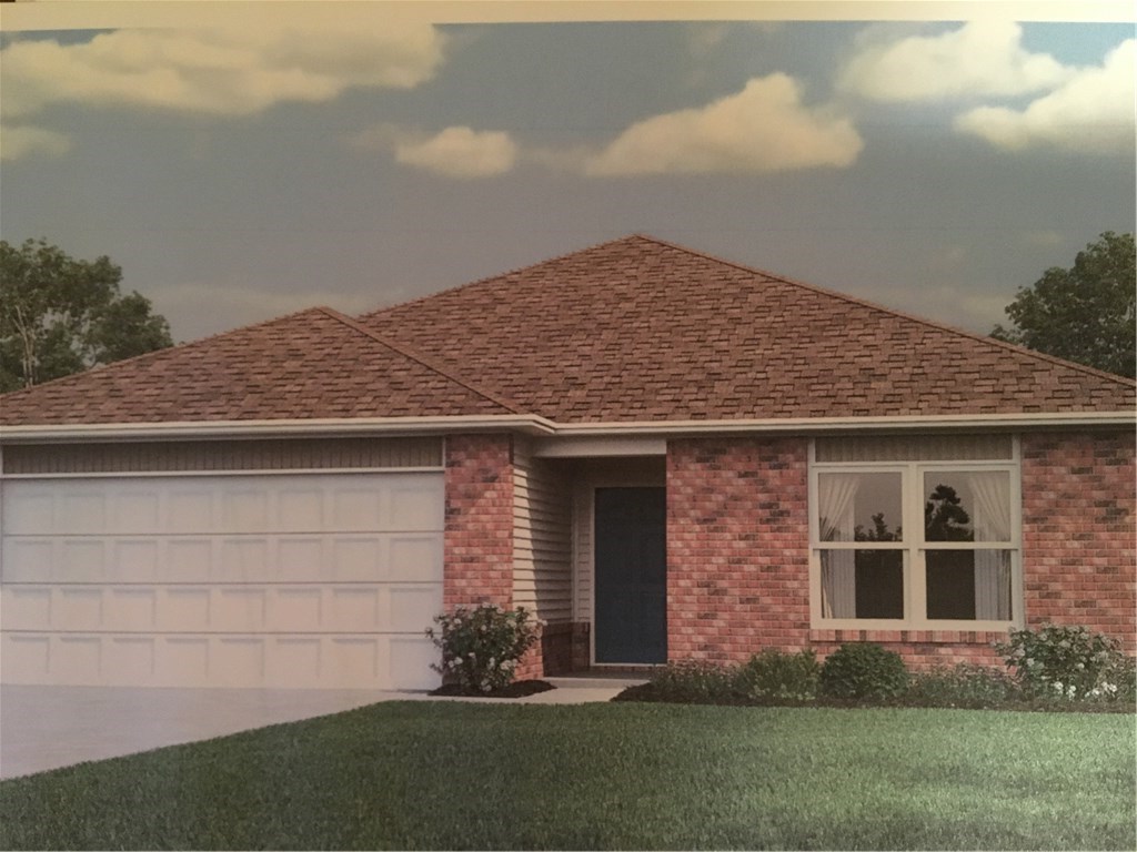 3 Bed 2 Bath house located in Bentonville School District. Fantastic new subdivision off of Airport Blvd. Why rent when you can own for less?