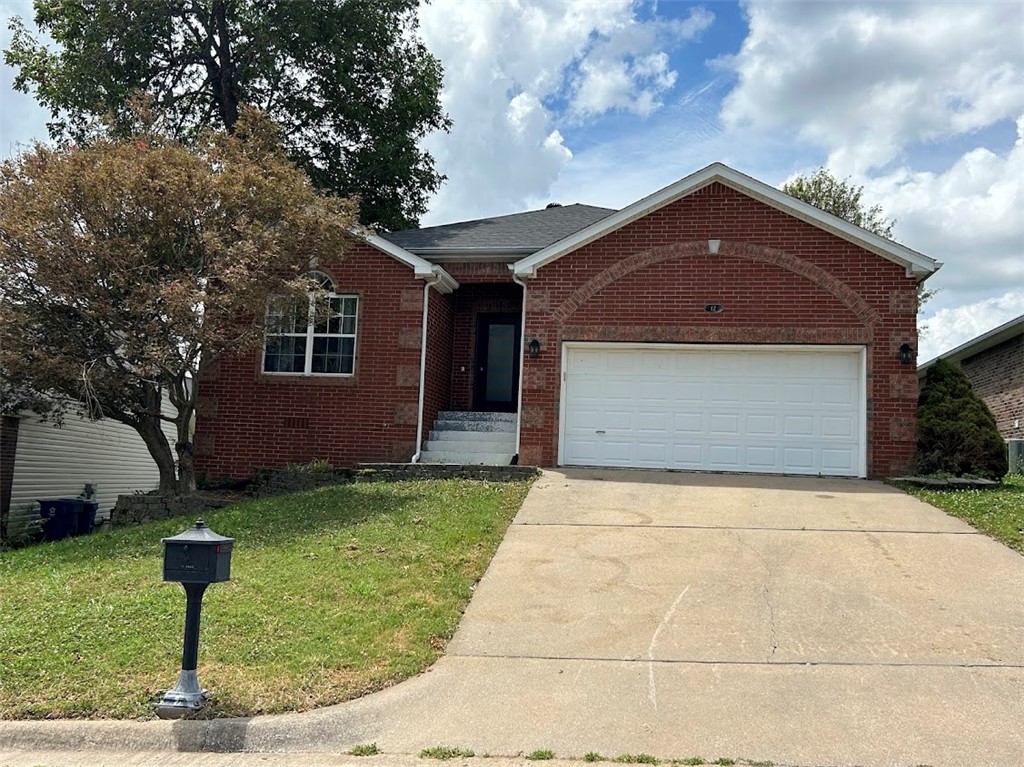 Lovely 3 bedroom, 2 bath single family home available for rent in Bentonville. This home has a lot to offer! Kitchen has lots of white cabinetry, quartz countertops and stainless steel appliances including full-size refrigerator, gas cooktop, oven, microwave and dishwasher.  The living room is large with a distinguished vaulted ceiling. All bedrooms are good-sized and each have their own ceiling fan. Primary bathroom features a walk-in shower and double vanity sinks. Guest bathroom has tub/shower combo. Washer & dryer hook ups only in laundry room. Awesome wooden back deck, several garden beds to plant vegetables or flowers and a privacy fence. 2-car garage. No pets please.