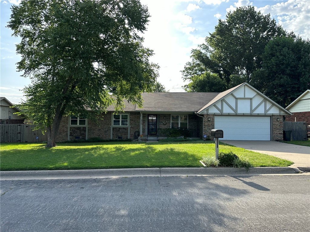 Come home to this charming home nestled in a quiet neighborhood.  Home boast ample space for family and friends with two large living areas and eat in kitchen. Family room features fireplace to cozy up on a cold night or enjoy the covered back deck that looks out onto a spacious yard with privacy fence.  Close shopping, dining and entertainment.  Home comes with Choice Home Warranty.