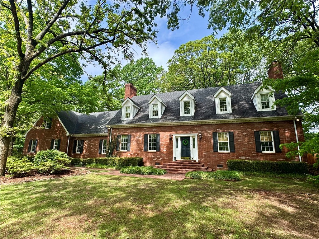 It's giving "old money." The only thing better than the "bones" of this home is its location close to the Promenade & Pinnacle areas. The property is nestled into a small, established neighborhood with parklike setting. The lovely, two-story, brick home is an entertainer's delight with ample space. The home boasts wood floors in formal dining & living rooms, cozy breakfast nook, spacious bedrooms, custom walk-in primary closet with built-ins, three fireplaces (including one in primary suite), dedicated office, cedar closet, large 3 car garage, and three living areas. The 1.12-acre lot has wood privacy-fenced back yard (with metal posts) that is perfect for a host of activities. The large back deck is inviting and features a hot tub. The only thing this home needs is your incredible vision to make it the showplace it once was! Sellers were preparing to remodel and update the stately home when they found out they'd be relocating for work.