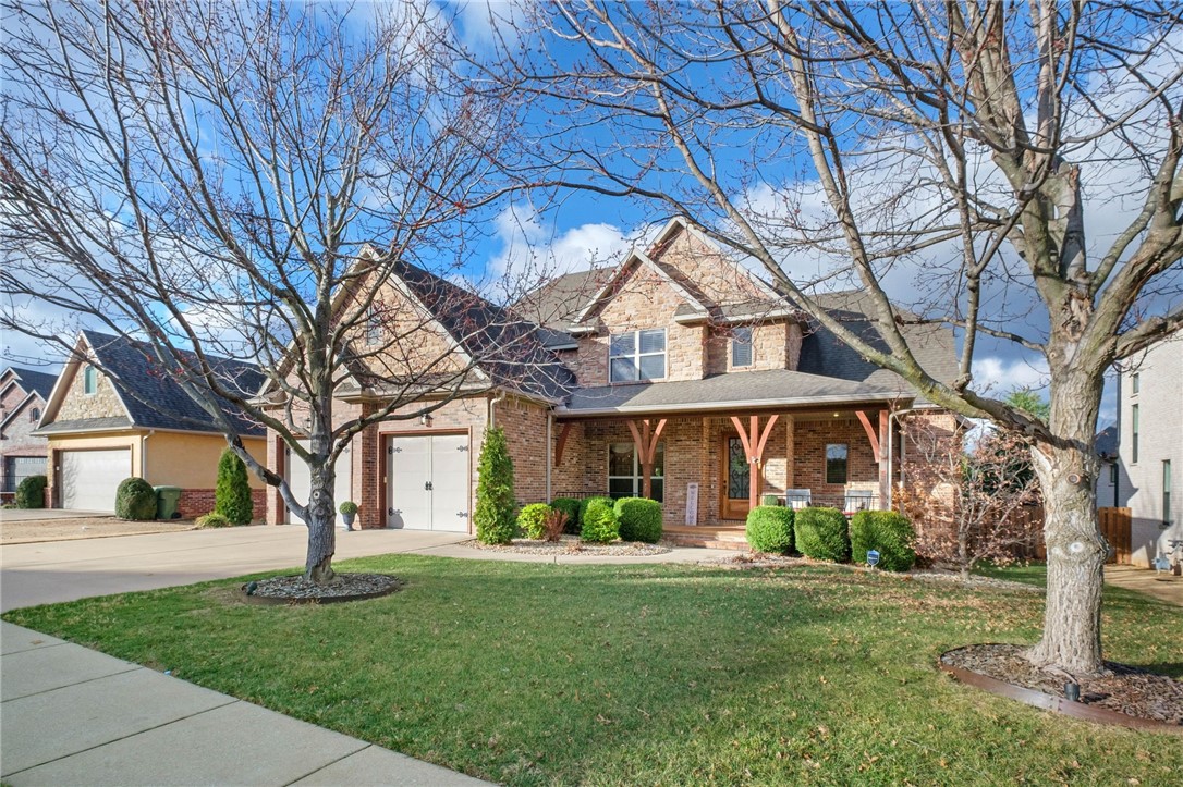 Gorgeous, Shadow Valley home, tucked away in the back of the neighborhood, w/  several upgrades including: main level primary bdrm & en-suite bath featuring a jacuzzi tub, walk in shower & heated floors. This 4 bdrm, 3.5 bath home w/ formal dining, large eat-in kitchen w/ tons of countertop/cabinet space & bar seating, spacious living room, private, covered deck w/ tree-lined view & 2nd living room upstairs, are perfect for daily living/ entertaining. 3 bdrms upstairs, including a 2nd master w/ en-suite bath & office space. 10ft ceilings throughout main level & upstairs bonus room. Oversized 2 car garage w/ epoxy flooring, speakers  in master bdrm/bath & upstairs bonus, smart-controlled sprinkler system, real pine distressed flooring throughout main level, induction cooktop, wine fridge, central vac, built-ins, trex deck w/tile floor, & tons of storage!