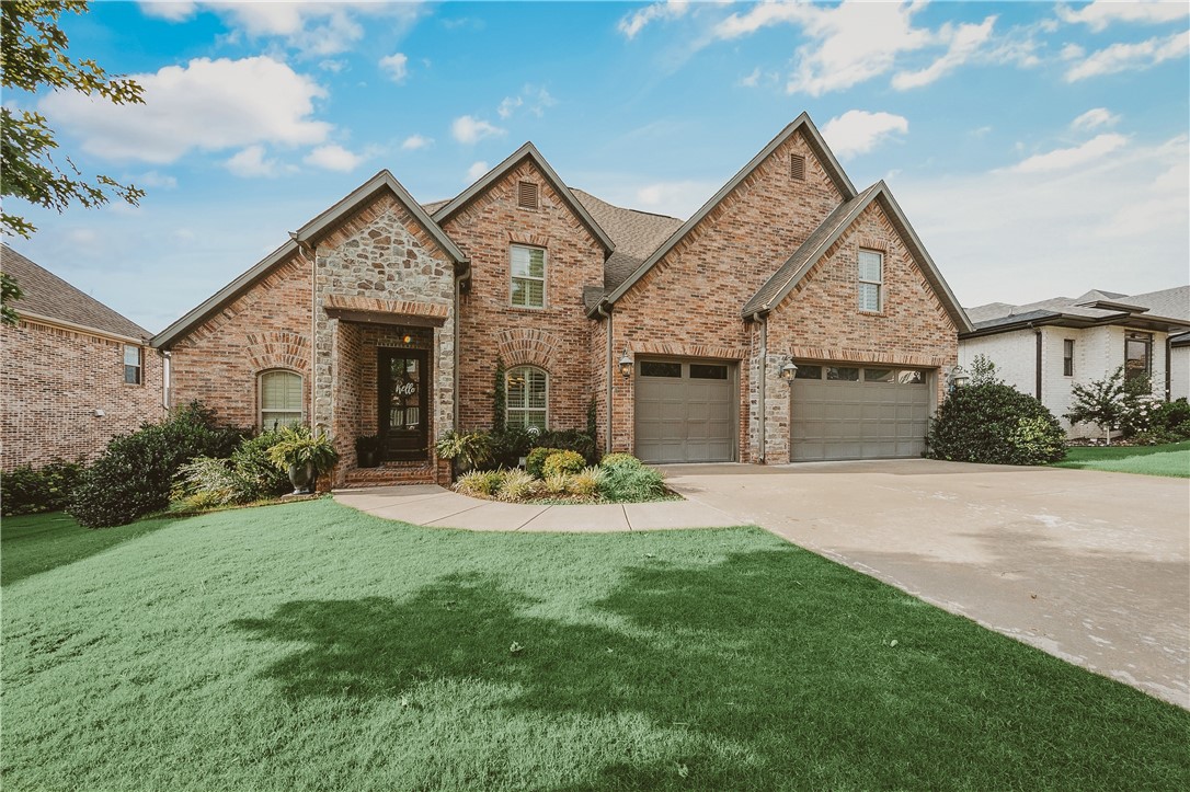 Welcome to your private retreat in Shadow Valley! This 4,138 sq ft home offers 4 bedrooms, 3.5 baths, and a rare gunite, saltwater pool with hot tub (2022)—perfect for entertaining and everyday resort living. Freshly painted interiors showcase an open, light-filled layout with a gourmet kitchen, spacious living areas, and designer finishes throughout. Enjoy a seamless flow to the outdoor living space, complete with covered patio and poolside views. Upstairs retreat includes a luxurious primary suite, spa bath, and generous closet space. Located in the gated Shadow Valley community, residents enjoy championship golf, clubhouse dining, tennis, fitness, and 24/7 security. Just minutes from Pinnacle Hills shopping, dining, and schools, this home blends luxury and convenience. Turnkey, move-in ready, and priced to capture attention—schedule your showing today and experience the Shadow Valley lifestyle!
