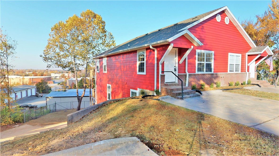 This 4-unit Multifamily is set up like a duplex that has a studio apartment under each unit. Presently it is rented like a duplex in that there are only 2 leases on the property. One side is rented at $1925 and the other at $2295. The whole building was completely renovated about 2 years ago. Very nice building in a great location of Fayetteville. Please do not disturb the tenants.  No showings until agreed upon contract. Listing Broker is related to Sellers.