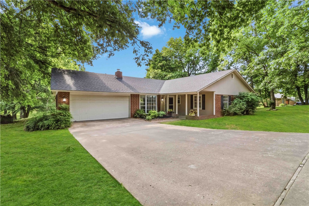 Nestled on a peaceful 1-acre lot in a quiet neighborhood, this 5-bedroom, 3-bathroom home offers the perfect blend of comfort, charm, and space. Surrounded by mature trees and serene views, the property creates a private retreat while still being conveniently close to schools and everyday amenities. Inside, you’ll find two spacious living areas designed for entertaining, including an inviting family room featuring a cozy gas fireplace. The kitchen is a true centerpiece of the home, complete with a gas range, ample cabinetry, and generous of space for gathering with family and friends. Each bedroom and living space is enhanced with specialty chandeliers imported from Austria, adding timeless elegance and unique character throughout the home. Step outside to the expansive deck overlooking the picturesque property, the perfect place to take in the peaceful surroundings. NEW ROOF installed February 2026. Selling home as-is. This home offers amazing potential with minimal improvement.