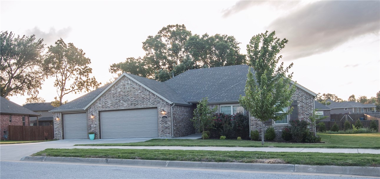 just 3 years new,This lovely home offers 4 bedroom 2baths, 3 car garage, Granite counter tops, walk in pantry, built in speakers,wired for security system, Open concept kitchen, Dining, and living room. nice deck