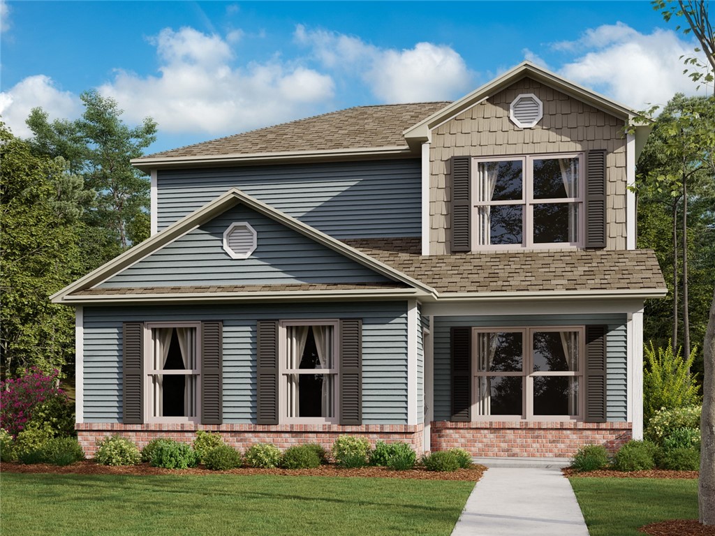 This home features 3 bedrooms and 2 bathrooms, a spacious living room and fully equipped kitchen. Photos are of similar model home.