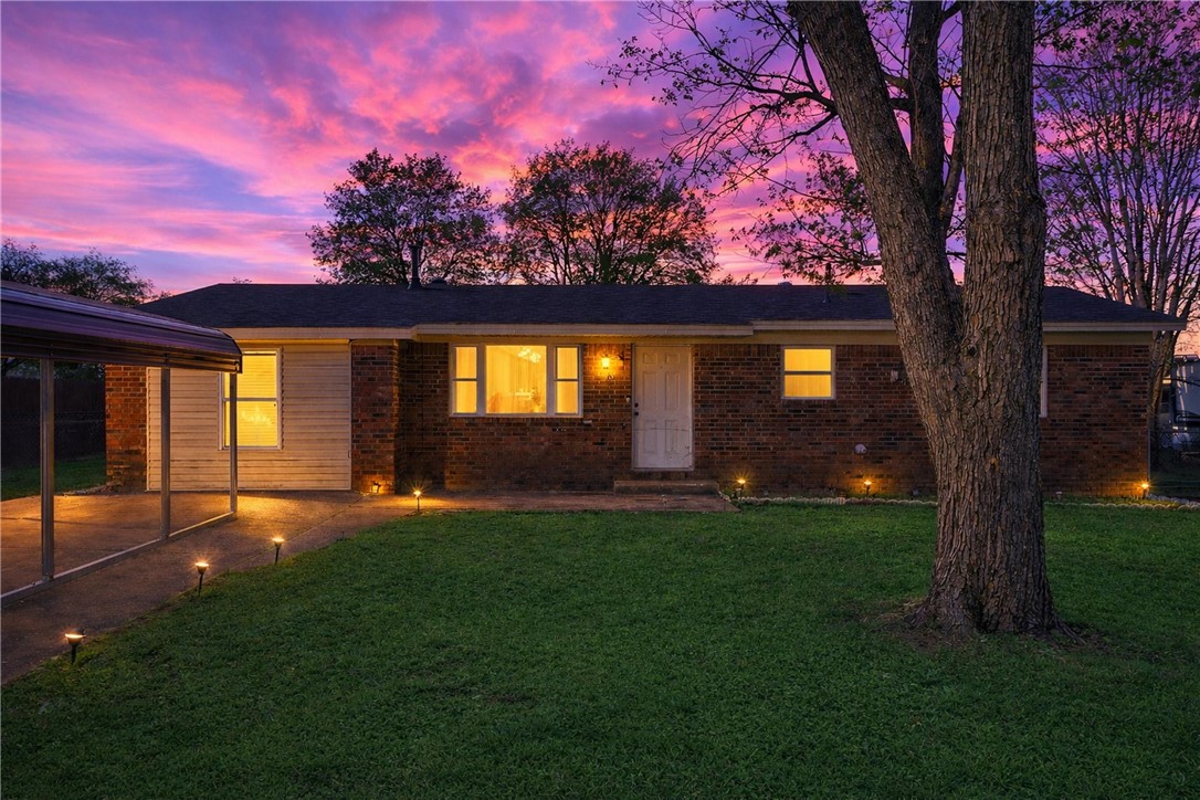 Welcome home to this charming all-brick gem! With two spacious living areas, there’s plenty of room to spread out, entertain guests, or design the perfect layout to match your lifestyle. The bright kitchen features a window overlooking the sink, a cozy eat-in dining space, & a convenient laundry area, plus a large storage closet. A bonus room offers endless possibilities, home office, playroom, hobby space, or guest retreat, & is the only room with carpet, while durable hard-surface flooring flows throughout the rest of the home. Step outside to a generously sized, fully fenced backyard ready for outdoor fun, pets, & gatherings. A storage building conveys with the property, & the existing concrete pad provides the perfect foundation for your future patio or outdoor living space. Additional perks include a carport & a new roof installed in 2023, offering added peace of mind. Conveniently located near the West Fork shopping district, schools, parks, the White River, downtown, & interstate access!