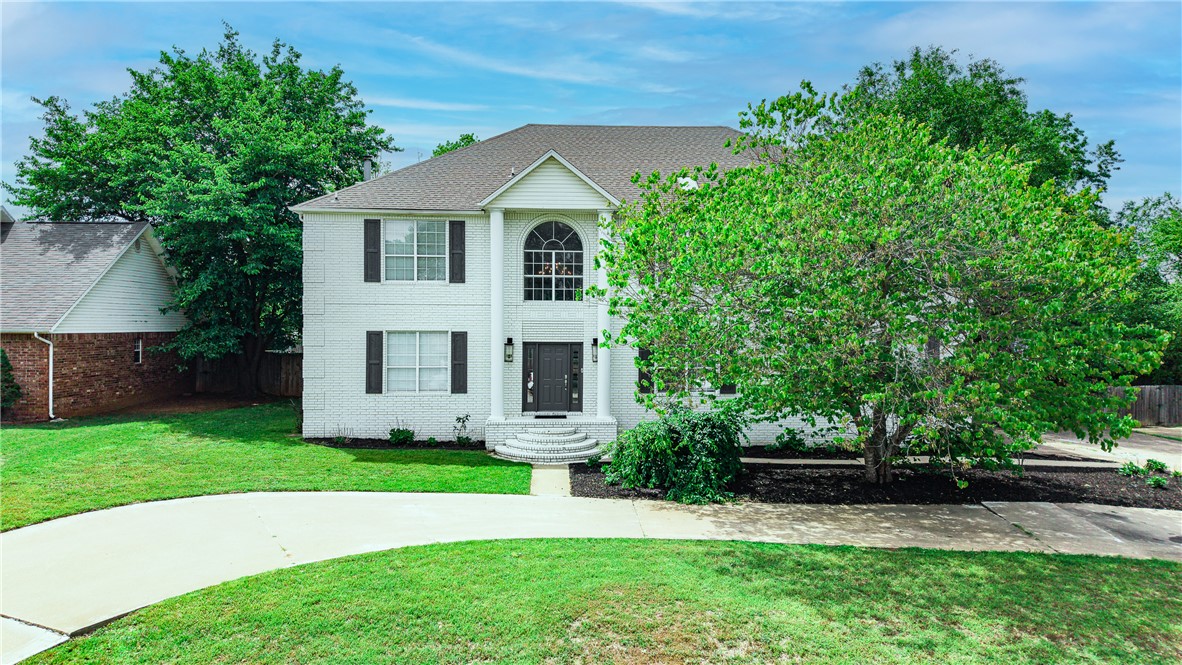 Welcome to 1799 N Buckley Dr — a stunning 6-bedroom, 3.5-bath Georgian home in the sought-after Barrington Parke community of east Fayetteville. Very close to multiple schools and zoned for Vandergriff Elementary and McNair Middle, this 4,001 sq ft gem sits on nearly half an acre with an impressive list of updates: new roof, deck, hardie board siding, fresh paint inside and out, a remodeled master bath, a new Jack and Jill bath upstairs, and updated kitchen and powder room. Two gas fireplaces add warmth and character — one in the main-floor master suite and one upstairs. Four of the five upstairs bedrooms are genuinely oversized - all with walk-in closets. Step outside to a large deck and an expansive backyard perfect for entertaining, plus enjoy community amenities including a pool, playground, and volleyball. This one truly checks every box!