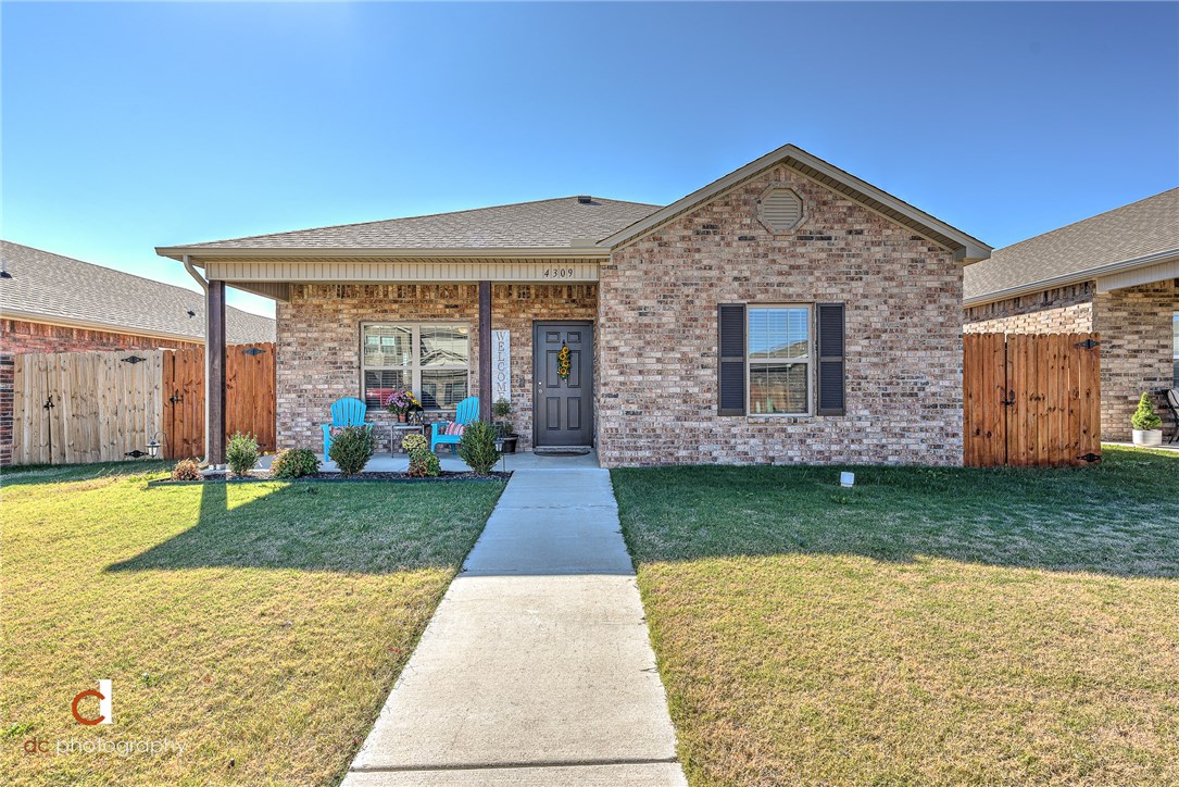 Stylish 1 yr old craftsman style home that won't last long!  ALL FURNITURE both indoor and outdoor is negotiable with accepted offer and bill of sale. All appliances including washer, dryer and refrigerator convey.  Luxury vinyl plank floors, carpet, keyless entry, RING doorbell. Conveniently located near NWA Regional airport, shopping, and restaurants.