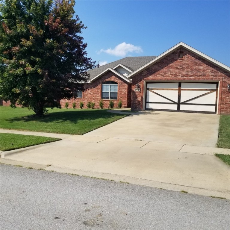 Nice home in west Fayetteville. Move in ready. Home features 4 bedrooms, 2 bathrooms, 2 car garage, 2 living areas, large kitchen, gas log fireplace, split floor plan, covered back patio, large master with Jacuzzi tub & separate shower.