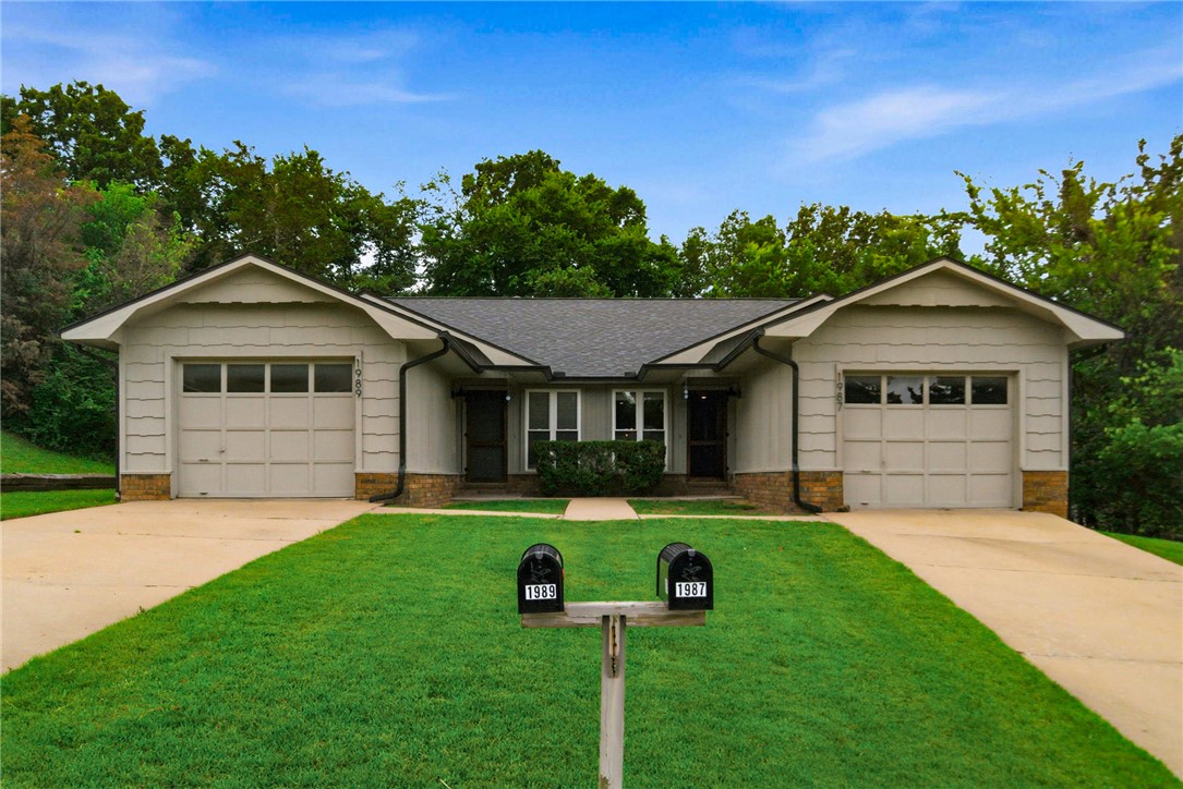 This charming duplex is move-in-ready and in the Perfect Location!
Quick access to Fulbright Expressway, I-49, NWA Mall, Whole Foods, and Crossover. You'll be within walking distance to the Mud Creek Trail, Confident Coffee, Gulley Park, and so much more!
This spacious 2-bedroom, 1-bathroom is surrounded by beautiful mature trees and offers an open-concept layout with wood-look tile & carpeted bedrooms, Stainless steel appliances + enjoy the convenience of the included washer & dryer. Other notable features include: 1-car garage, a covered back porch, and it's AT&T Fiber ready.

Also, we understand you're busy, so let us worry about pest control and maintenance. 

Rental Requirements:
* $35 application fee per applicant, apply via Zillow
* Minimum FICO credit score of 640
* No prior evictions
* Verifiable income of 3x monthly rent
* Tenant pays for other gas, electric, water, sewer, and lawn maintenance 
* Pets negotiable

So much to love here, this one is worth your time to come see!