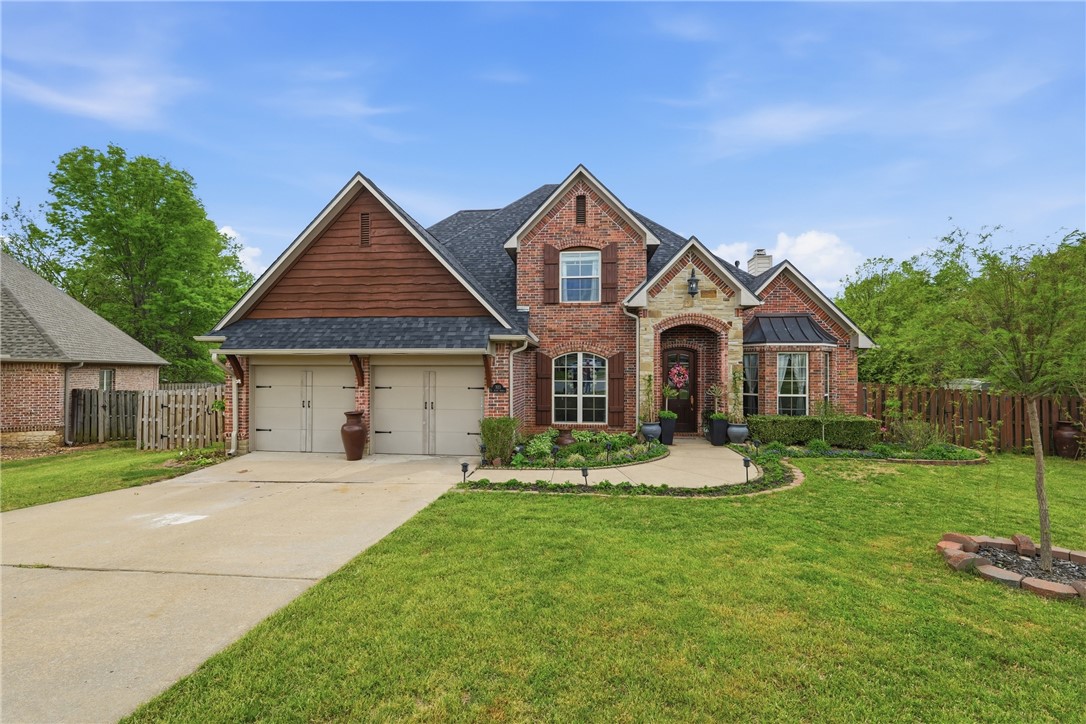 This  4 bedroom " two master bedrooms "  house with  , 3.5 bath , Plus a game room  that can be used as an  extra  bedroom if needed  . Home in Renaissance South Subdivision  near  bike trails,  with one of the largest lots in the neighborhood. This well maintained home boasts large bedrooms with walk in closets, beautiful hardwood floors, custom built-in cabinets, granite counters tops, an eat-in kitchen, and formal dinning  . Large covered deck, basketball goal with painted playing surface,  Other amenities include a garage storage system, and walk-in attic storage. Upstairs AC unit was replaced on May 2026 , and has a 10 year warranty that  can be transfer to new owners , roof was replaced  on December of 2025  .
