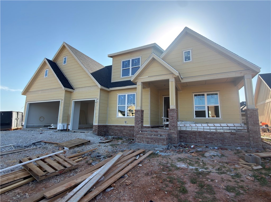 Stunning home in the desired Crescent View Subdivision Phase 2! Great floor plan with primary suite downstairs along with bedroom 2, full bathroom, office, and laundry room. Upstairs has bedrooms 3-4, full bathroom, and bonus room or 5th bedroom. Kitchen is a cooks dream with large island, gas cooktop, built-in microwave and oven. Open concept makes a great place for entertaining. Enjoy grilling and watching the kids play while under the large covered patio. Location can't be beat! Subdivision is across from Janie Darr Elementary. Also sits just down the street from the all new Mount Hebron Park! Kids can even go play in the Crescent View playground!
