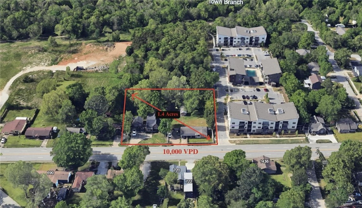WHY THIS SITE...10,000 VEHICLES PER DAY ...200 square foot  ROAD FRONTAGE...Prime .71 Acre  Development Opportunity Near College, Baum Stadium and Bike Trails.  VALUE IN LAND
Discover an exceptional opportunity to invest in level buildable prime land in Fayetteville!!!   Located just minutes from University of Arkansas College campus and scenic bike trails. With all utilities readily available—including water, sewer, and electricity—this property is development-ready and perfectly suited for apartments, townhomes, or student housing. The terrain provides flexibility in site planning, while the proximity to outdoor recreation, education, and city conveniences ensures high tenant demand. Don’t miss your chance to secure this rare, build-ready acreage in a high-growth corridor.