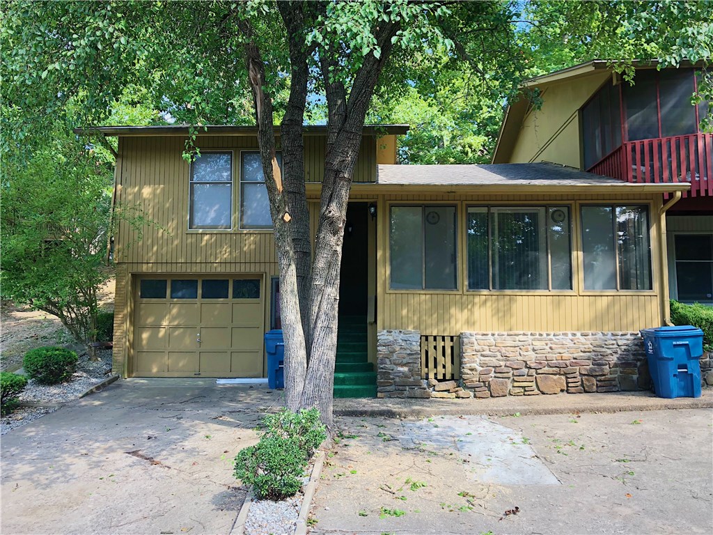 Back on the Market and better than ever.  New ceramic kitchen flooring  Fresh carpet and paint. Air ducts professionally cleaned July 2018. This split level layout is open and light as if it were designed today. In addition to the 3 bedrooms and 2 baths and kitchen open to the spacious living room, there is also a sun room great for an office. Basement room with heat and air and window could be 4th bedroom or hobby room. Compare to others in Drake Neighborhood, then note the rare 1-car attached garage.