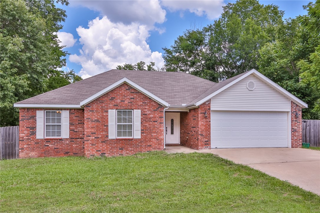 Inviting home in Farmington with fenced yard, covered patio, granite surfaces in Kitchen, new kitchen appliances in 2013, a luxury master BR with whirlpool tub, double vanities, & 2 walk in closets.  9' X 18' shed will be great workshop. Kitchen with pantry, laundry room has more storage. See this one today!