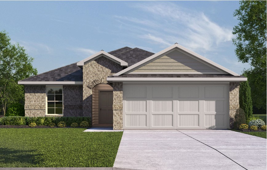 Beautiful Belmont plan in Brentwood Village, located in Springdale, close to the C.L. "Charlie” and Willie George Park that consists of walking trails, dog park, splash pad, ball fields, and tennis courts close to the Don Tyson Parkway, near the highly sought-after Don Tyson School of Innovation and other schools. These brand-new homes will have a 4-side brick exterior with siding per plan! Single-story homes will have LVP throughout, while two-story homes will have carpet on stairs, in upstairs bedrooms and common areas. Kitchen will have lovely appliances, including a gas range, quartz countertops, and tile backsplash. The Primary bedroom has a fabulous ensuite with a walk-in shower and quartz countertops. LED lighting throughout. High efficiency AC with programmable thermostat. Come find your dream home today! Taxes and Parcel TBD. HOA dues are $450 annually through 2026 but will reduce to $250 annually in 2027.