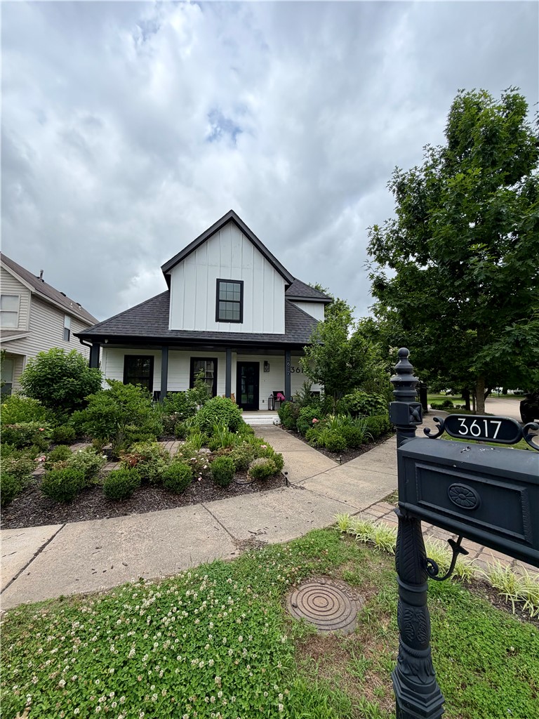 This may be the home you've been waiting for! Beautifully updated with exceptional design, character, and attention to detail, 3617 N Tower Circle offers the perfect blend of comfort, style, and functionality in the heart of Fayetteville. Built in 2003, this thoughtfully designed single-family home features three spacious bedrooms and two full bathrooms, providing a comfortable layout for everyday living. The inviting interior showcases tasteful updates and a warm, welcoming atmosphere that makes you feel at home the moment you walk through the door. Designed with both convenience and low-maintenance living in mind, the home's efficient footprint maximizes living space while remaining easy to care for. Whether you're relaxing with family, entertaining guests, or simply enjoying a quiet evening at home, this property offers the ideal setting to create lasting memories.