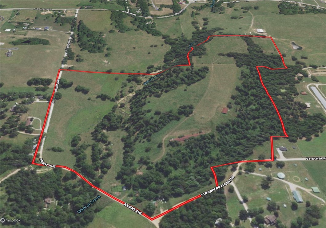 Here is the perfect development property suited for custom homes and 1.0+ acre lots.  A gated community would work fantastically for these four parcels equaling 80+/- acres.  Lot size and prices could vary to suit the developer's vison.  Many lots with views are available.  The creek bottom area could provide a small park with walking trails to suit the new members of the community.   Multiple lots have views to the North over lush green fields.  This property is adjacent to a current residential development project in the beginning infrastructure stage.  Please come tour the property and see how the opportunities work for your plans.
