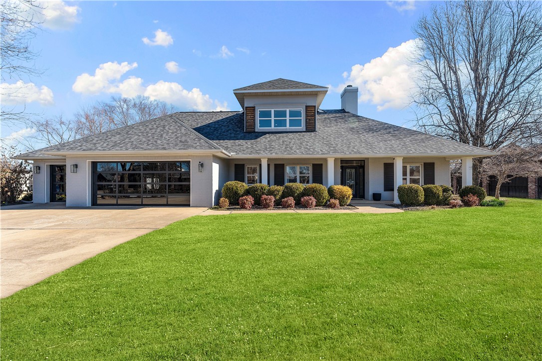 Witness this hidden gem within the gates of Pinnacle Country Club. Nestled on a quiet cul-de-sac on .38 acres, this home offers complete privacy, while being minutes from the main attractions the area has to offer; high-end retail and dining, Top Golf and the Wal-Mart AMP. Enjoy the vibrant atmosphere and amenities of the country club with 24/7 security, renowned private golf course, clay tennis/pickleball courts, pool, fitness center and fine dining. The home showcases exquisite detail where luxury, flow and functionality go hand in hand with exceptional curated spaces from the designer kitchen with top-tier appliances, to the dual living areas for casual and formal entertainment/relaxation, and the primary bedroom sanctuary with large closet, spa-like bath and access to the outdoor patio. Improvements include complete remodel of interior/exterior in 2021, new roof 2021, state of the art home technology with the new glass garage doors with Wifi/MyQ controls, Nest Thermostats and RainBird Irrigation System.