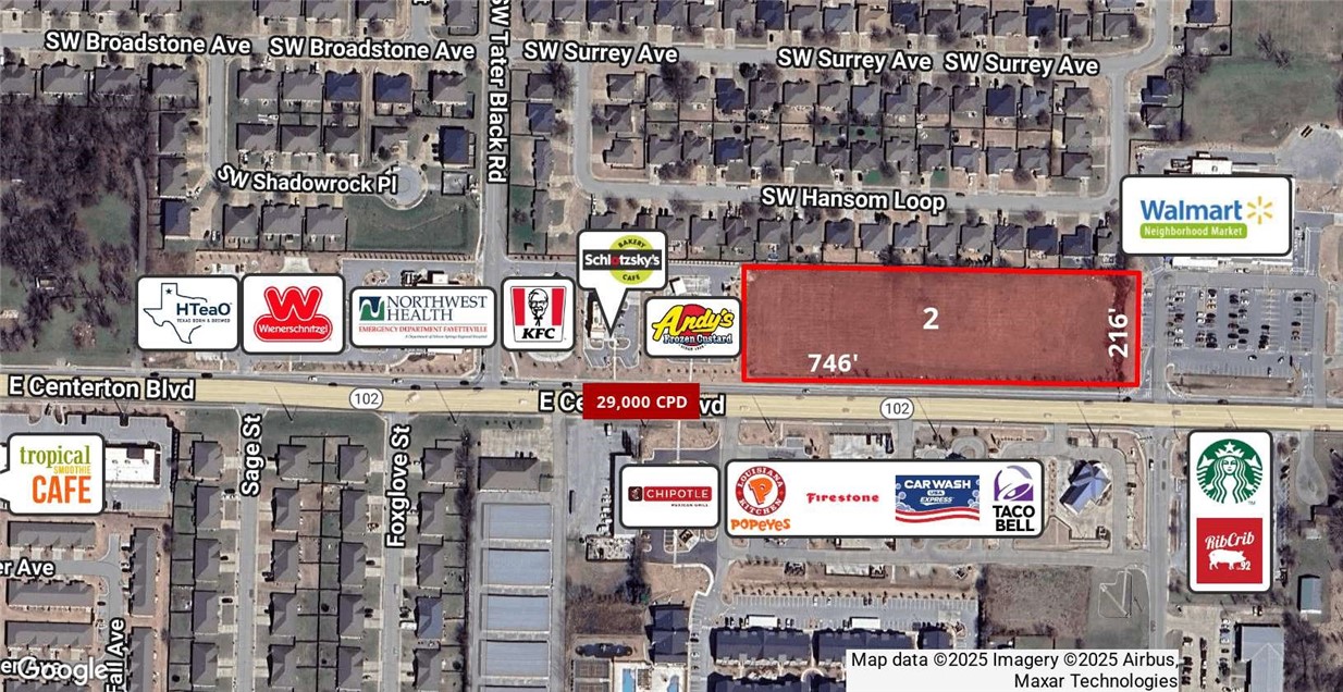 Water at street - Sewer at subdivision
29,000 CPD on Hwy 102
Will consider subdivide
Excellent strip center potential
Adjacent to Walmart Market
Near to many subdivisions & new developments