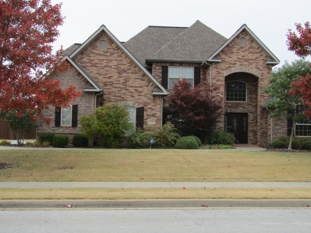 Beautiful family home with private pool & fire pit in fully landscaped backyard!  4 bedroom + Office + formal dining room + Huge media room with wet bar + oversized living room + new paint throughout, new carpet in master, New downstairs HVAC condenser unit,  sand pump system for pool.   Earnest Money and pre-approval required with all offers.  Home sold As-Is